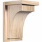 Ekena Millwork Huntington Smooth Corbel w/Backplate, Douglas Fir, 7 1/2"W x 8"D x 12"H COR08X08X12HUN01SDF - alternate 1